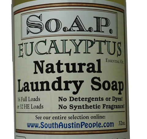 Eucalyptus Laundry Soap 36 oz.