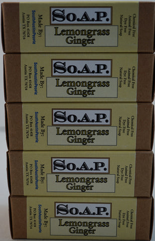 Lemongrass Ginger Bar 5-Pack