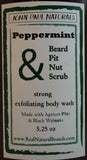 Men's Peppermint Detox Beard & Body Scrub 5 oz.