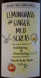 Lemongrass Ginger Detox Face & Body Scrub 5 oz.