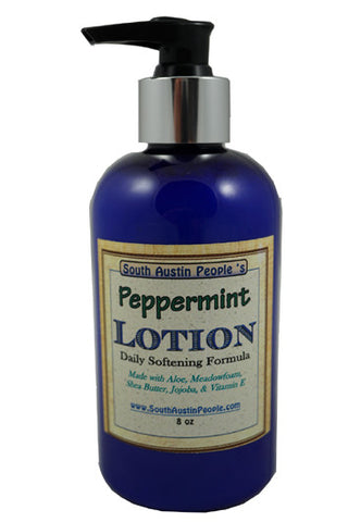 Peppermint Lotion 8 oz.