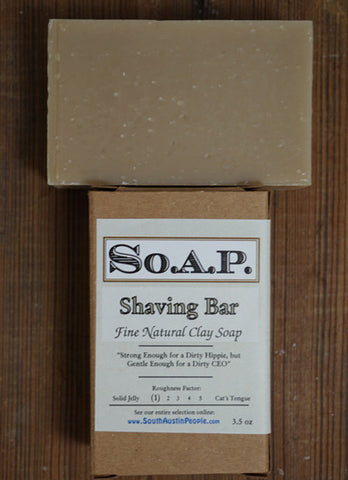 Clay Shaving Bar